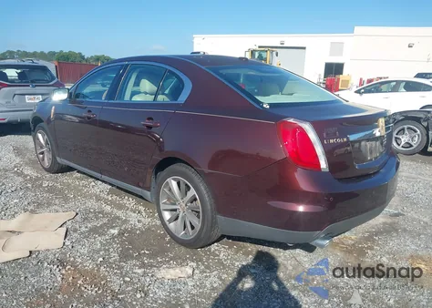 2009 Lincoln Mks from USA, damaged, VIN 1LNHM93R29G607636